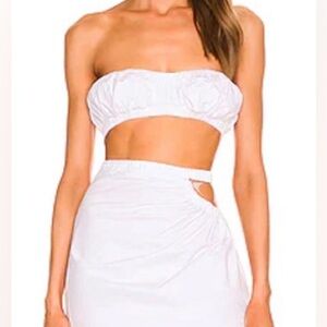 NWT Natalie Rolt Nonny Crop Top